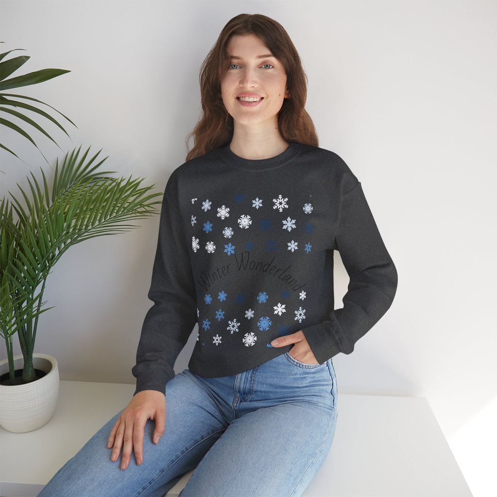 Winter Wonderland Snowflakes Sweatshirt