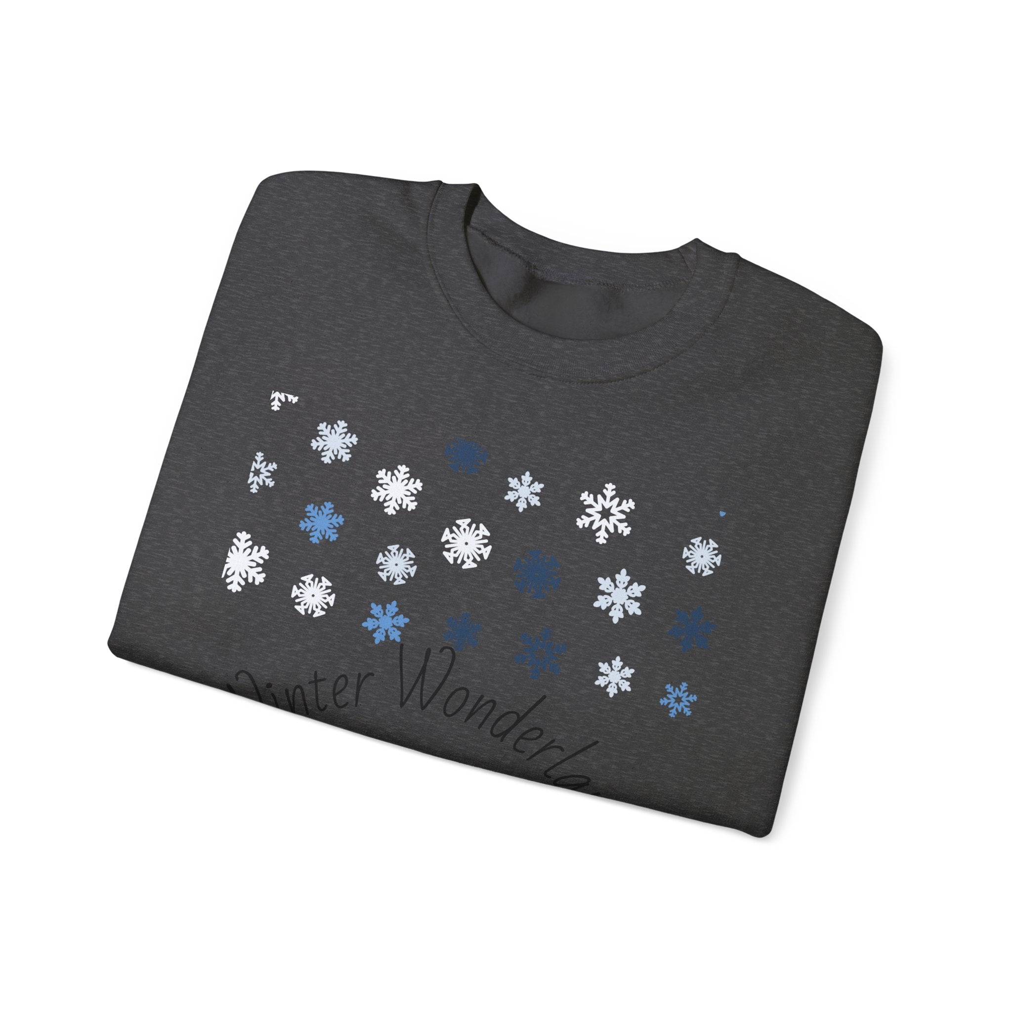 Winter Wonderland Snowflakes Sweatshirt