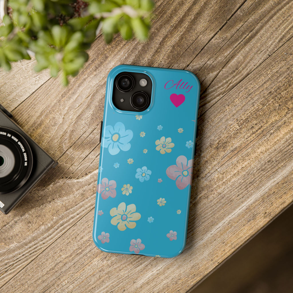 Customizable Daisy Pattern Phone Case