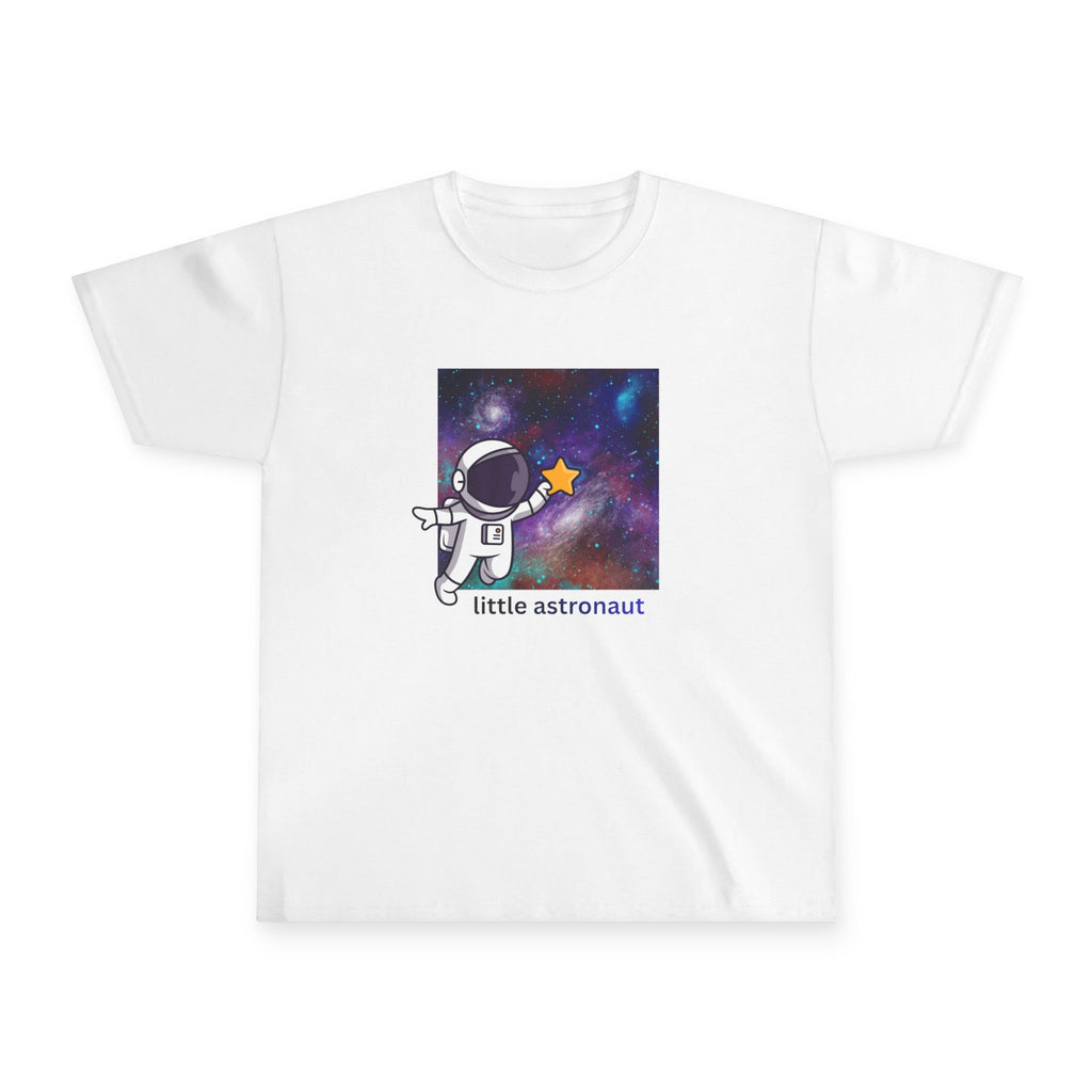 Kids' Space Explorer Tee — Tiny Astronaut Reaching for a Star