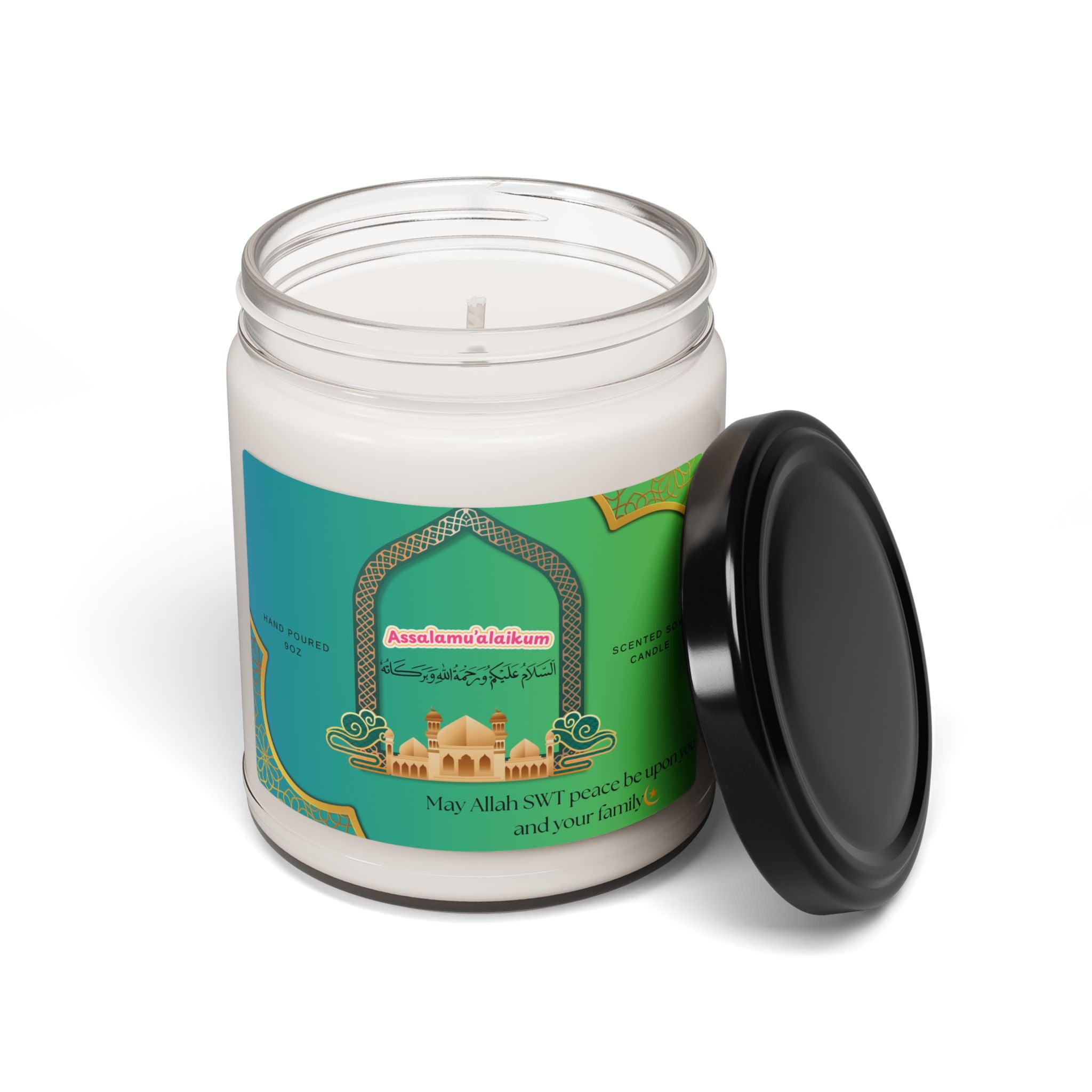 Islamic Scented Soy Candle — 9oz Jar