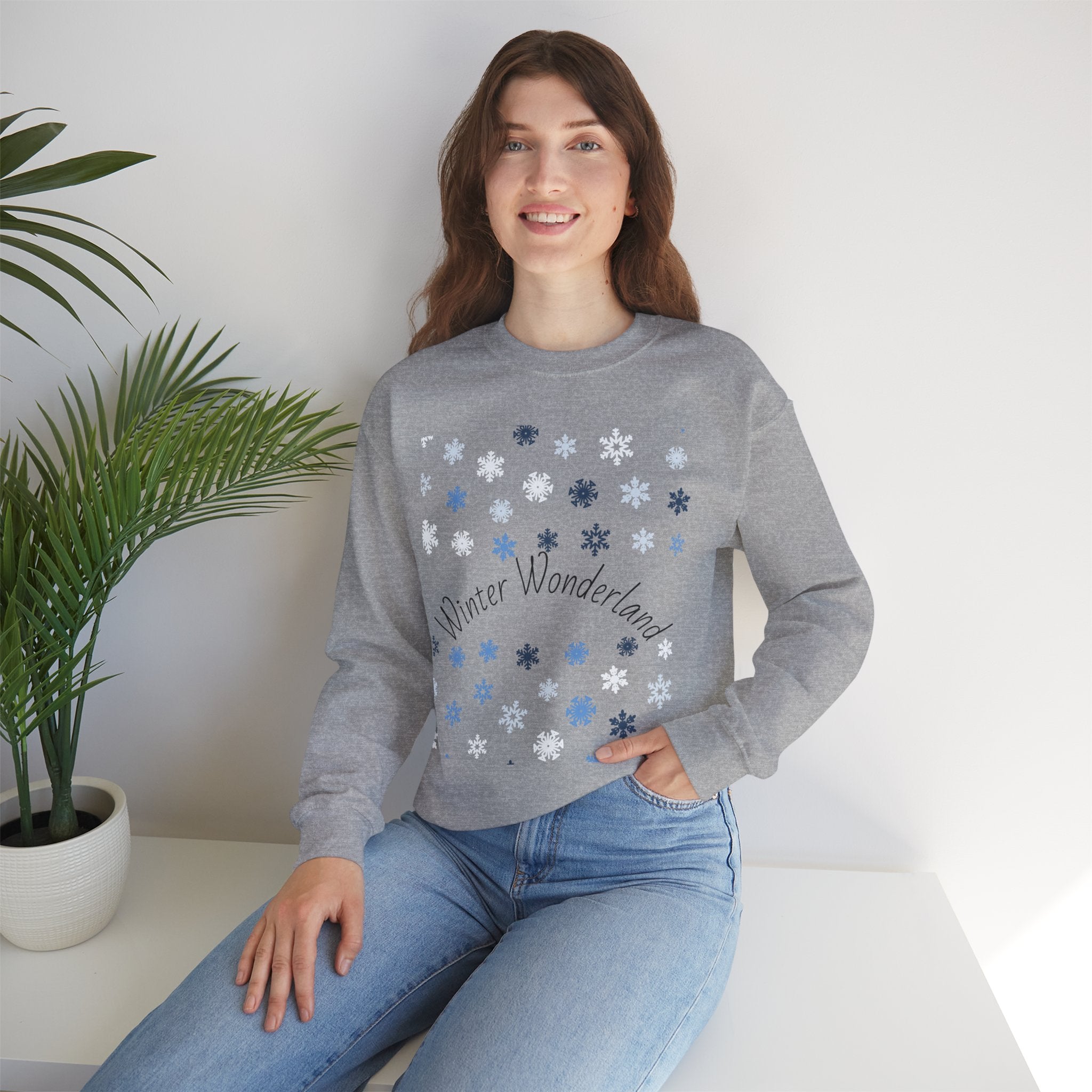 Winter Wonderland Snowflakes Sweatshirt