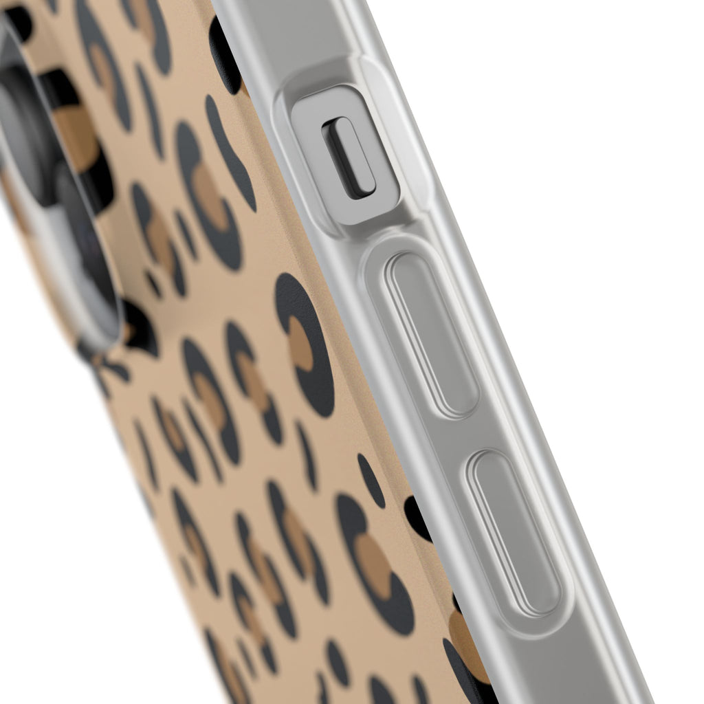 Leopard Print Slim Flexi Phone Case
