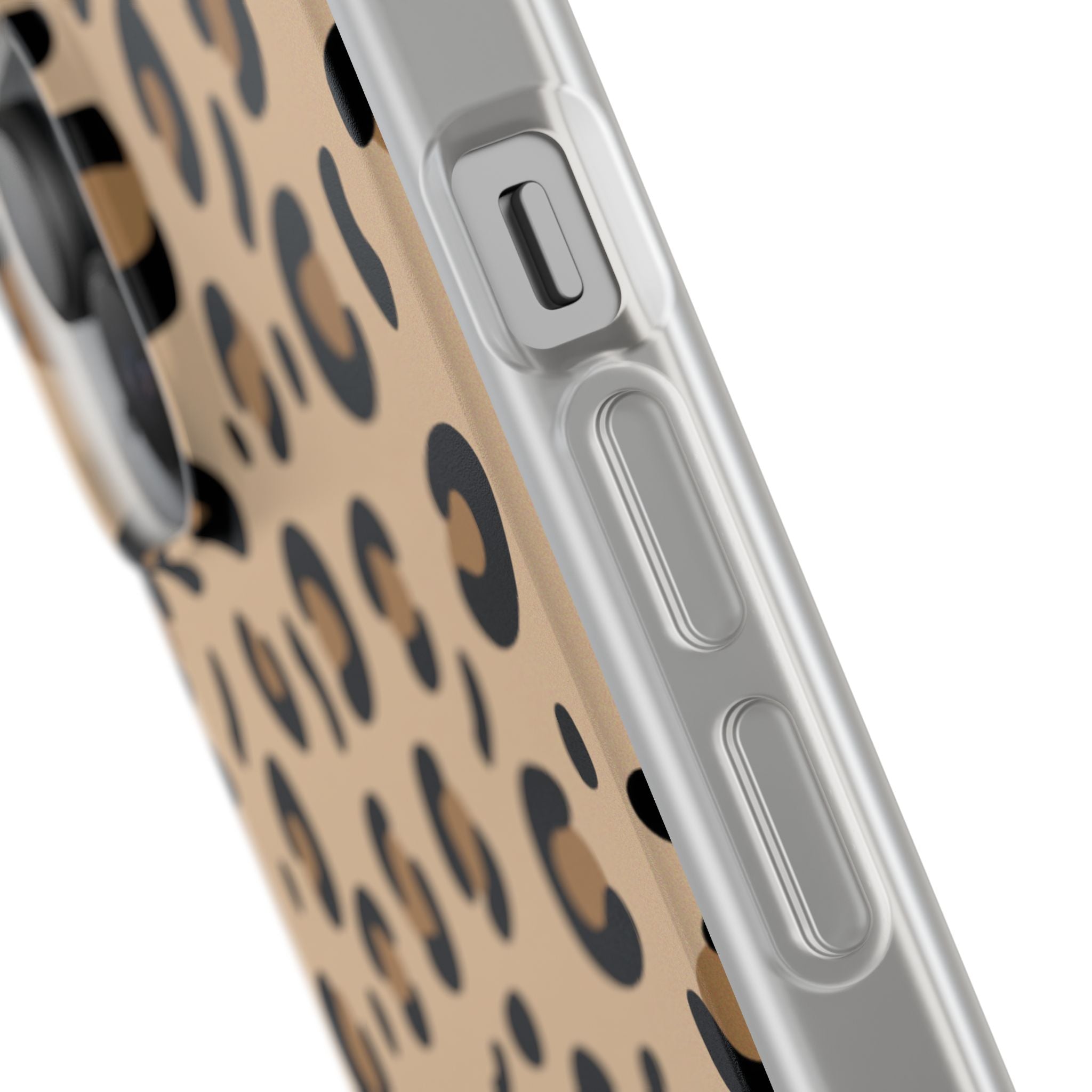 Leopard Print Slim Flexi Phone Case