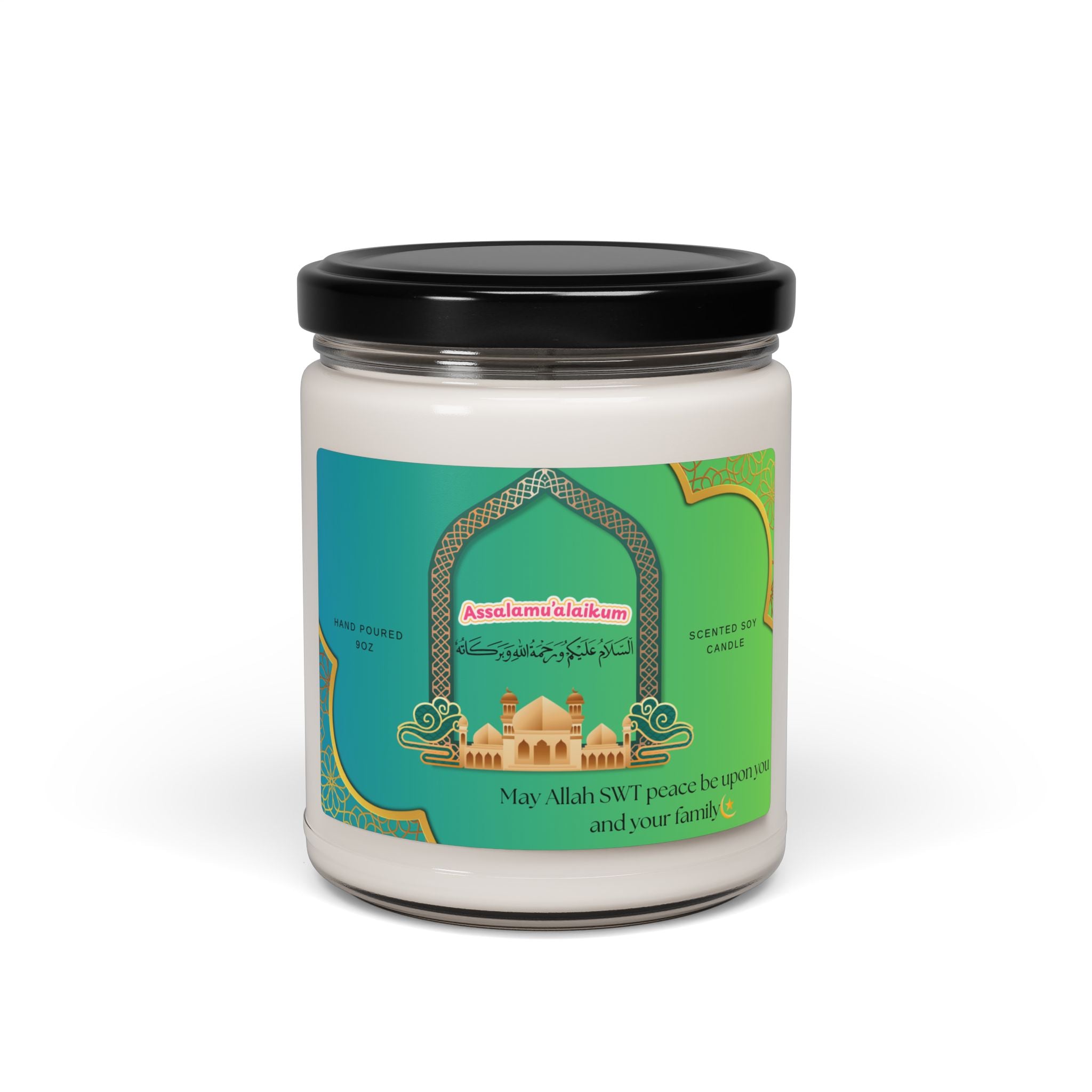 Islamic Scented Soy Candle — 9oz Jar