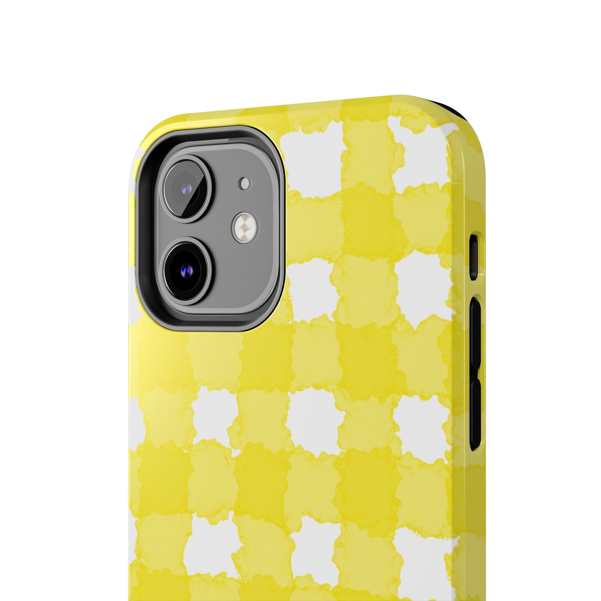 Yellow Gingham Phone Case