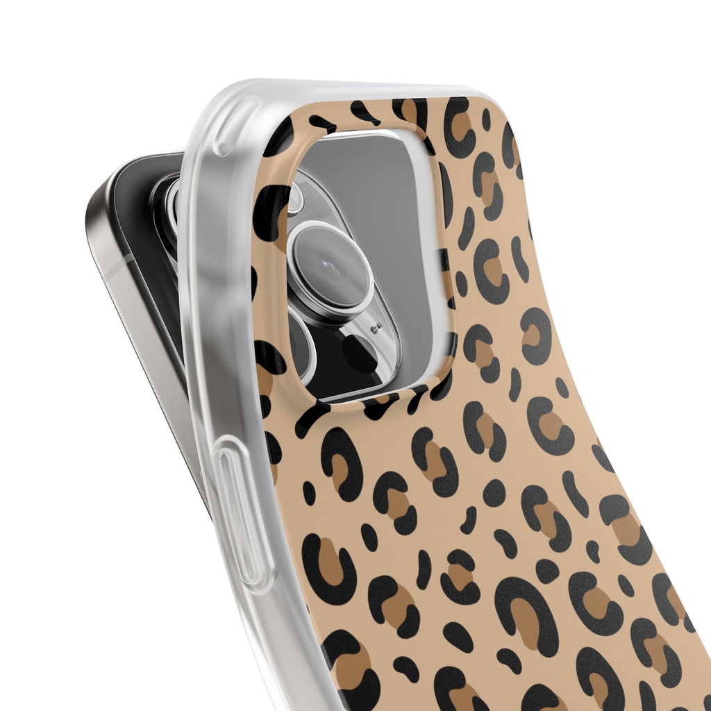 Leopard Print Slim Flexi Phone Case